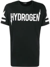 HYDROGEN HYDROGEN HYDROGEN LOGO T-SHIRT - BLACK