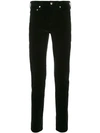 NEIL BARRETT SKINNY VELVET JEANS