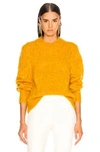 ISABEL MARANT ISABEL MARANT IVAH SWEATER IN YELLOW
