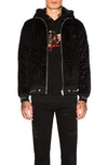 GIVENCHY GIVENCHY TRACK JACKET IN BLACK