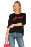 SUNDRY LOVED CASHMERE BLEND CREW NECK SWEATER