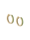 OTIUMBERG oval Huggie hoops earrings