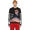 KENZO Black 'Spaced Out' Crewneck Sweater