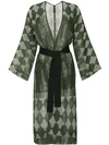 ZERO + MARIA CORNEJO BELTED KIMONO COAT