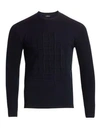 Z ZEGNA French Terry Embroidered Sweater