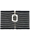 JW ANDERSON striped neckband