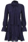 SEE BY CHLOÉ RUFFLED CREPE DRESS,10674084