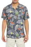 TOMMY BAHAMA POKER IN PARADISE SILK CAMP SHIRT,T320896