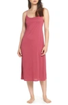 Natori Shangri La Nightgown In Rub Ruby