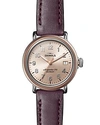 SHINOLA RUNWELL COIN-EDGE WATCH, 38MM,S0120109233