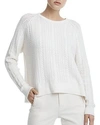 ATM ANTHONY THOMAS MELILLO RELAXED CABLE SWEATER,AW8257-YK
