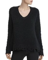 ATM ANTHONY THOMAS MELILLO DESTROYED CHENILLE SWEATER,AW8253-TJ