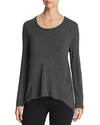 MARC NEW YORK PERFORMANCE LONG-SLEEVE HIGH/LOW TOP,MN8T9820