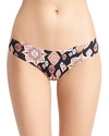 Commando Print Microfiber Thong In Marrakesh