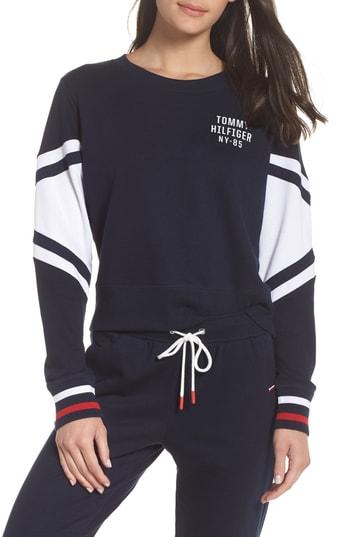 tommy hilfiger cropped pullover