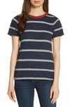 VERONICA BEARD LAUREN STRIPE TEE,J3560182