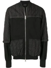 ANDREA YA'AQOV ANDREA YA'AQOV PADDED BOMBER JACKET - BLACK