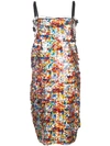 MILLY MILLY PAILLETTE DRESS - MULTICOLOUR