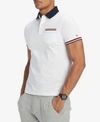 TOMMY HILFIGER MEN'S HOMER CUSTOM FIT POLO SHIRT, CREATED FOR MACY'S