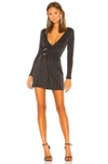 H:OURS Cherie Wrap Dress,HURR-WD180