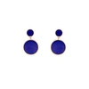 ESHVI Blue Glowing Earrings