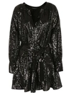 WANDERING WANDERING SEQUINED MINI DRESS,10674637