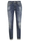 DONDUP DISTRESSED JEANS,10674445