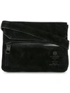 As2ov Flap Shoulder Bag In Black
