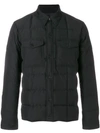 AMI ALEXANDRE MATTIUSSI SNAP-BUTTONNED QUILTED JACKET
