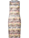 MISSONI SLEEVELESS KNITTED MIDI DRESS