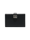 GIVENCHY BLACK GV3 MEDIUM WALLET