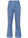 NK NK CROPPED JEANS - BLUE