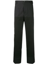 LANVIN MIX PATTERN STRAIGHT TROUSERS