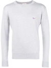 MAISON KITSUNÉ logo long-sleeve sweater