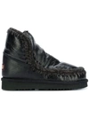 MOU MOU ESKIMO BOOTS - 黑色