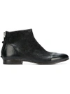 MOMA MOMA WESTERN ANKLE BOOTS - BLACK