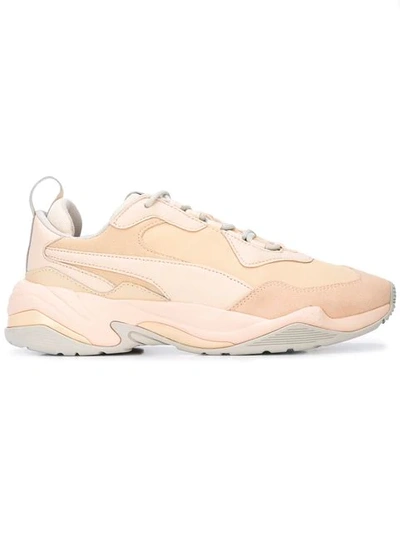 Puma Thunder Drift Leather Trainer Trainers In Beige