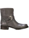 GRAVATI BUCKLE BIKER BOOTS