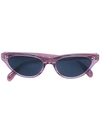 OLIVER PEOPLES OLIVER PEOPLES CAT EYE SUNGLASSES - PURPLE