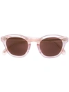 OLIVER PEOPLES OLIVER PEOPLES ROUNDED SUNGLASSES - WHITE