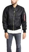 ALPHA INDUSTRIES B-15 COALITION FORCES FLIGHT JACKET