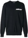 Ambush Logo Printed Cotton Sweatshirt In Black