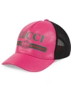 GUCCI LOGO PRINT BASEBALL CAP