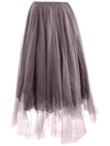 MARC LE BIHAN TULLE MIDI SKIRT