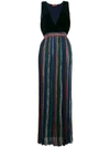 MISSONI PLUNGE LONG DRESS