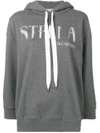 STELLA MCCARTNEY logo patch hooded sweater