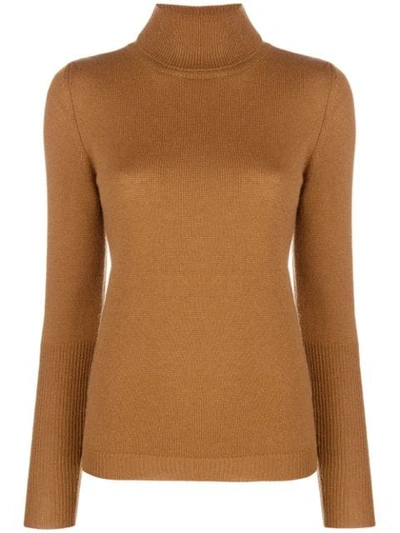 Nude Basic Jumper In Brown