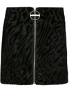 GIVENCHY ZIPPED MINI SKIRT