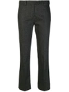 MAX MARA 'S MAX MARA CONCEALED FRONT TROUSERS - GREY