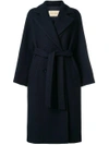 CHRISTIAN WIJNANTS CHRISTIAN WIJNANTS CARLEA ROBE COAT - BLUE